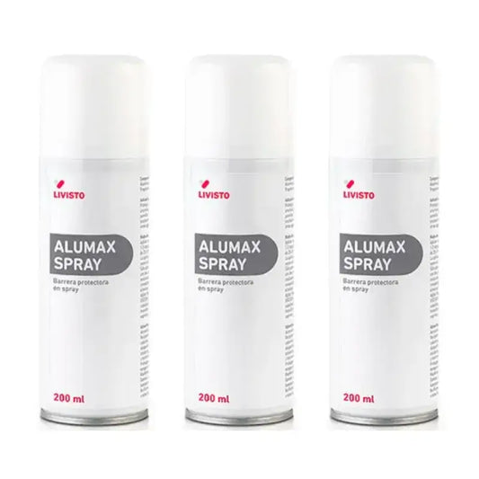 Livisto Alumax Spray, Pack 3 x 200 ml