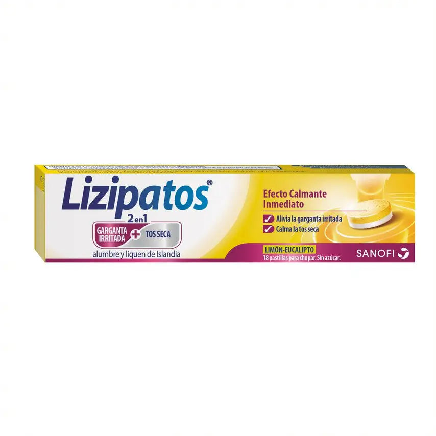 Lizipatos Alum and Icelandic Lichen - 18 Tablets