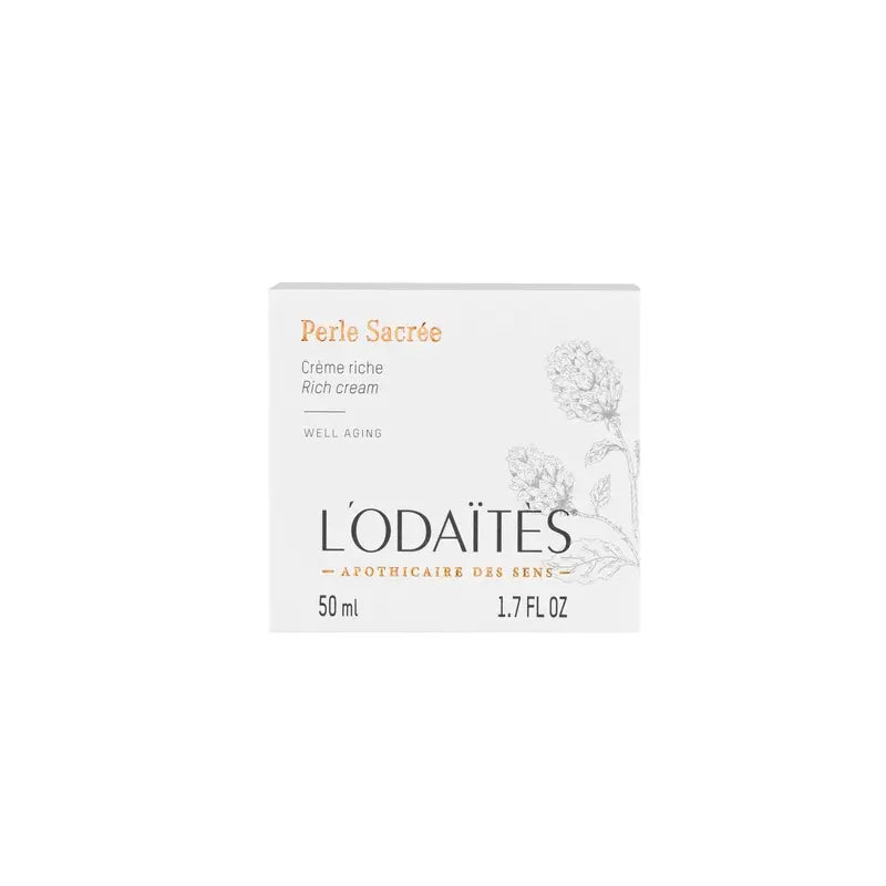 L'Odaïtès Facial Perle Sacré - Rich Cream, 50 ml
