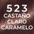 L'Oréal Paris Casting Natural Gloss Colour & Shine Gloss Shade 523 Light Caramel Brown 90% Natural Origin.