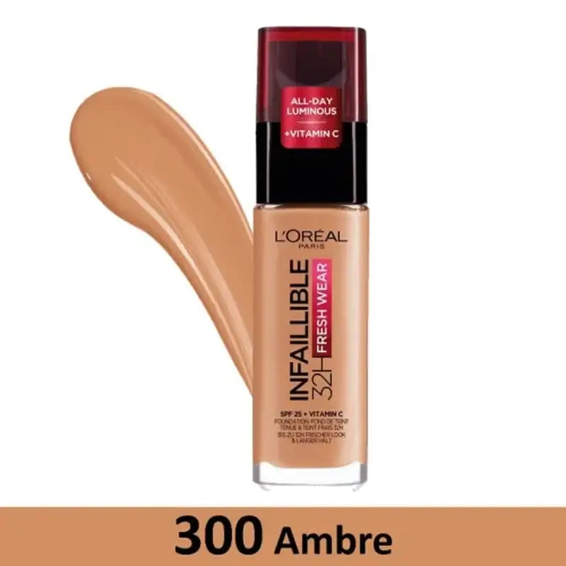 L'Oréal Paris Infaillible Foundation 32H Freshwear 30Ml Shade 300