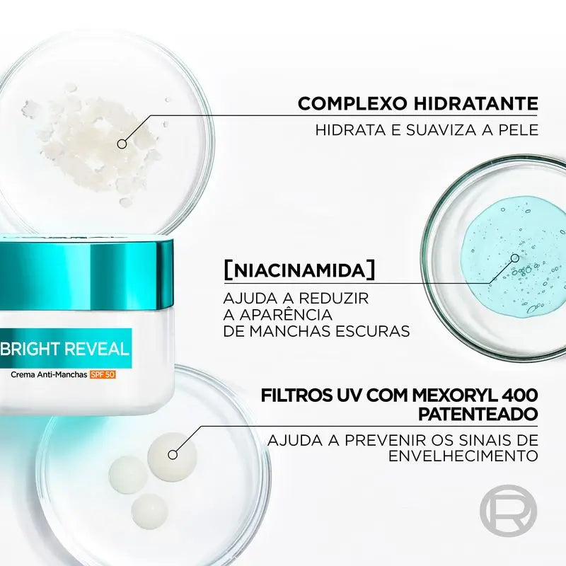 L'Oréal Paris Bright Reveal Anti-Blemish Cream Spf 50