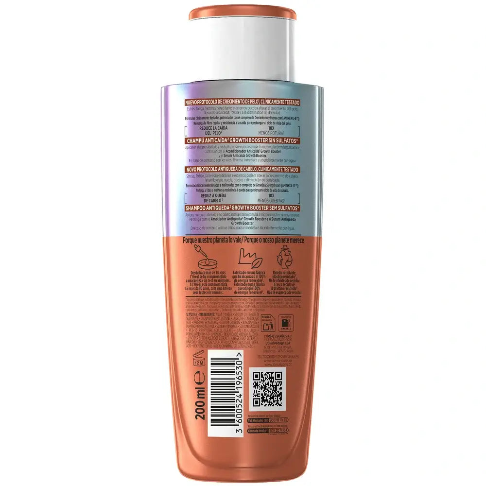 L'Oreal Paris Elvive Growth Booster Anti-Hair Loss Shampoo, 200 ml