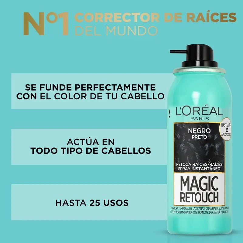 L'Oréal Paris Magic Retouch 1 Noir 75Ml