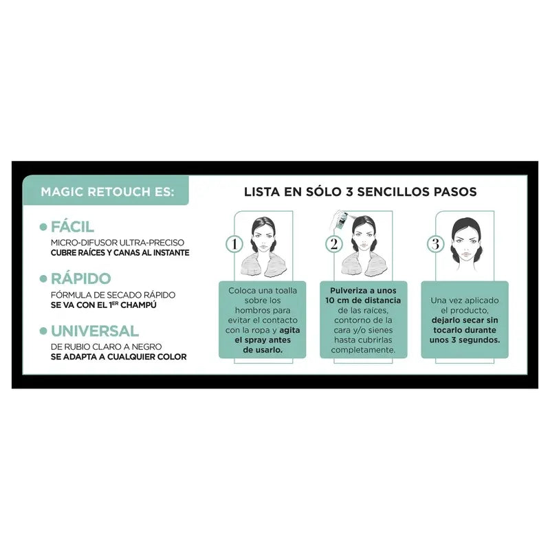 L'Oréal Paris Magic Retouch 2 Brun 75Ml