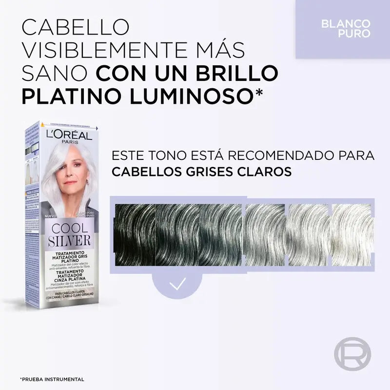 L'Oreal Paris Cool Silver 1 Pure White Blusher