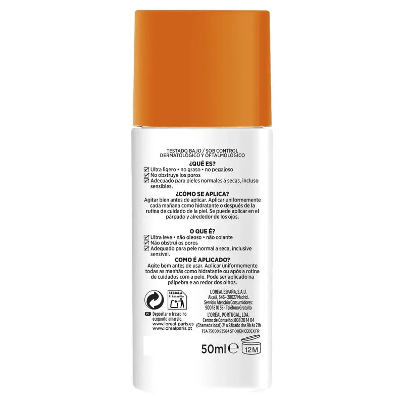 L'Oreal Paris Men Expert Hydra Energetic Daily Fluid Spf50+ 50Ml