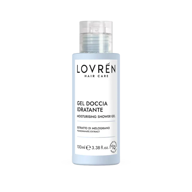 Lovrén Hair Care Moisturising Shower Gel Travel Size, 100 ml