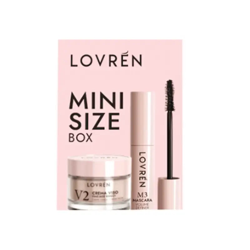 Lovrén Mini-Size Box Pink (M3 Mini Mascara + V2 Mini Face Cream)