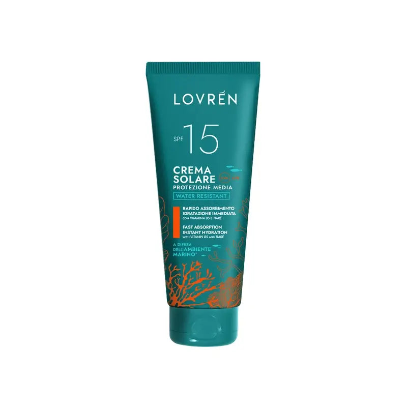 Lovrén Solaire Sunscreen Cream Spf15 Medium Protection, 100 ml