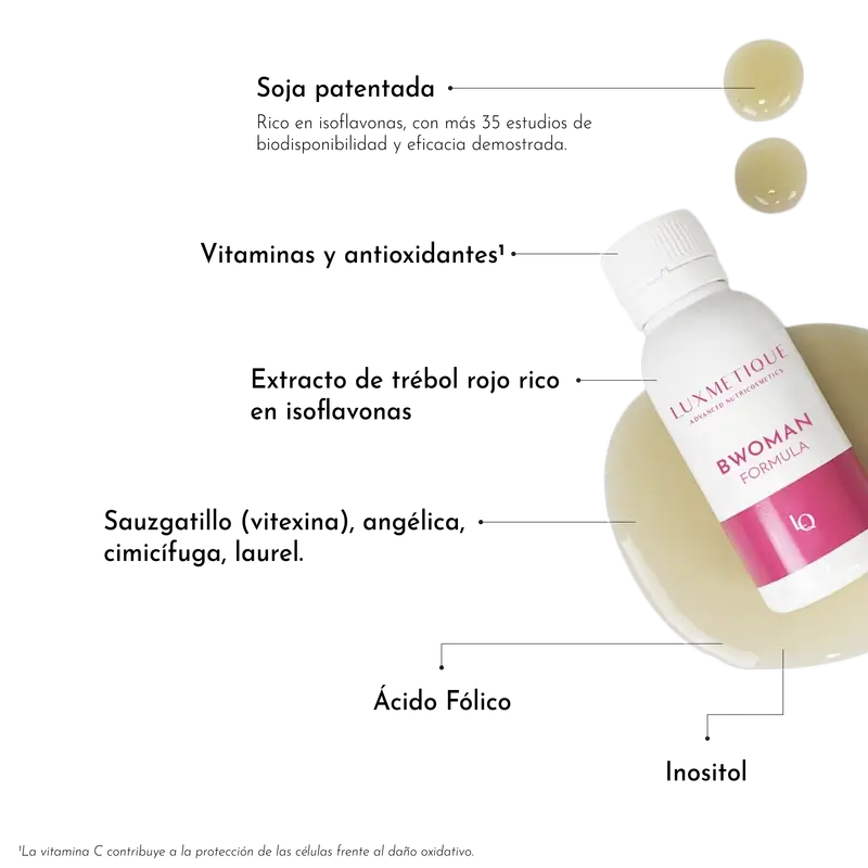 Luxmetique Bwoman Formula , 15 drinkable vials x 30 ml
