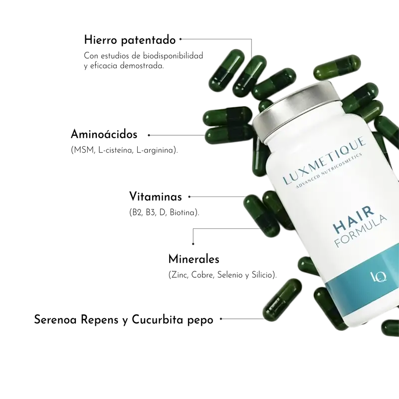 Luxmetique Hair Formula 60 capsules