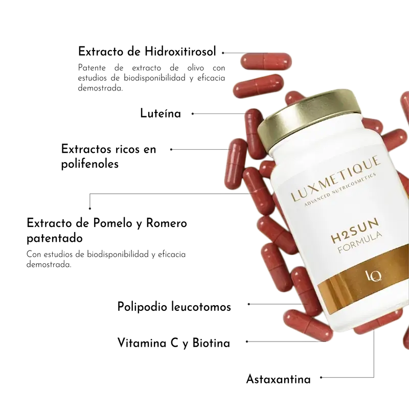 Luxmetique Formula H2Sol 30 capsules