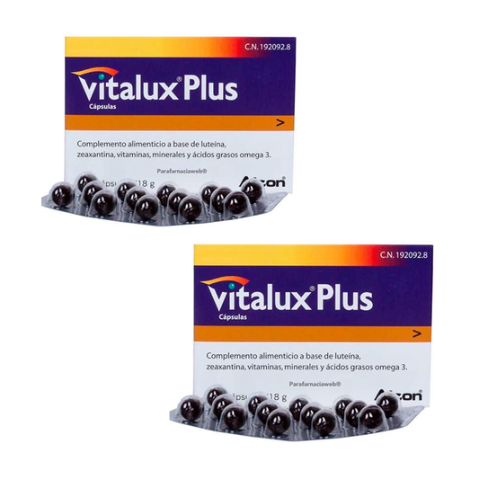 Vitalux Pack 2 units, 84 Capsules