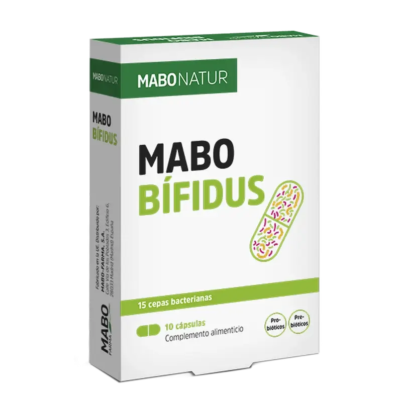 Mabonatur Mabobifidus Probiotic + Prebiotic, 10 caps
