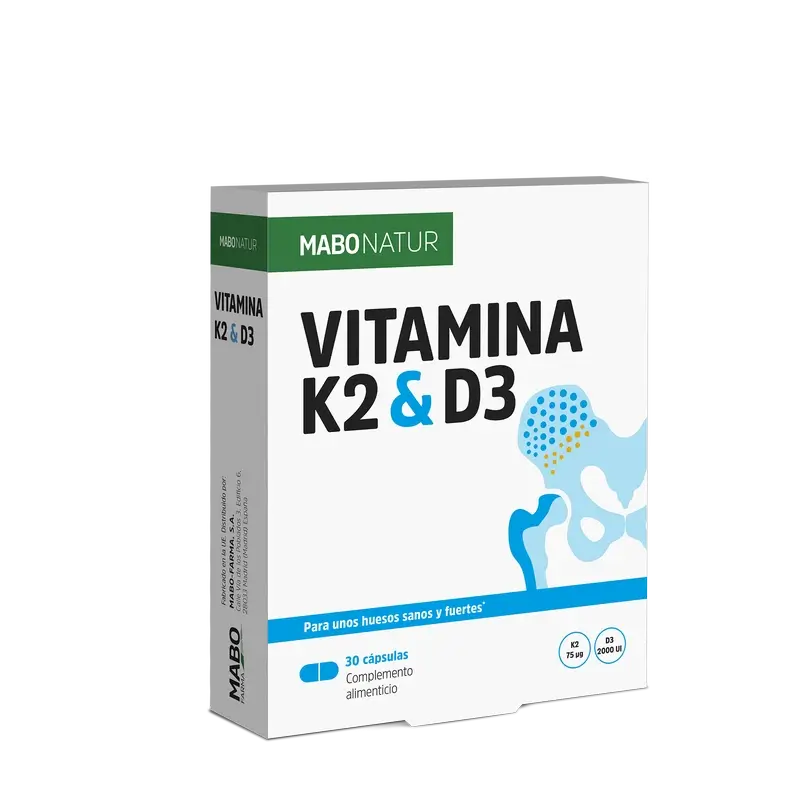 Mabonatur Vitamin K2&D3, 30 caps