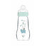Mam Baby Crystal Baby Bottle Feel Good Matt Blue, 260Ml