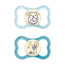 Mam Baby Pacifier Air Night Silicone Blue +16M, 2 Units