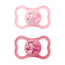 Mam Baby Pacifier Air Silicone Pink +16M, 2 Units