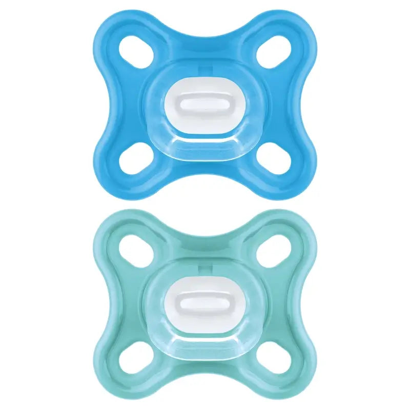 Mam Baby Comfort Soother Blue 0-3M, 2 Units