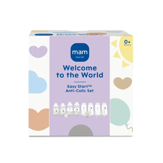 Mam Baby Welcome To The World Newborn Set Newborn Bottles Easy Star Neutral