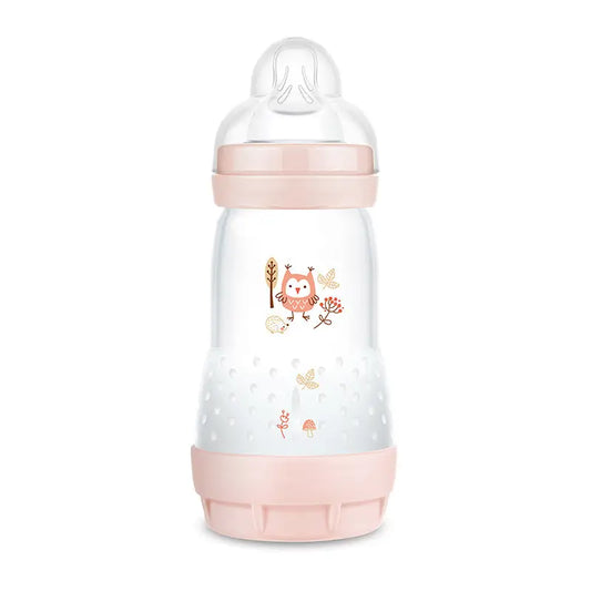 Mam Baby Bottle Anti-Colic Matt Pink, 260 ml