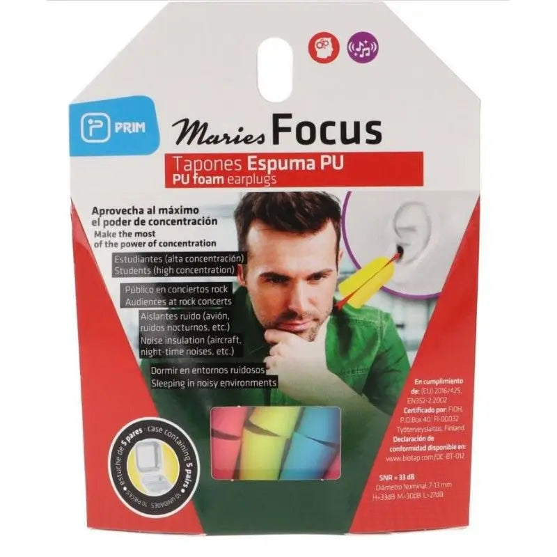 Maries Ear Plugs Foam Ear Plugs 10 U