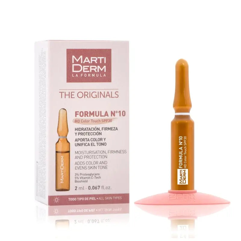 Martiderm Formula Nº10 HD Colour Touch Spf30, 2 ml