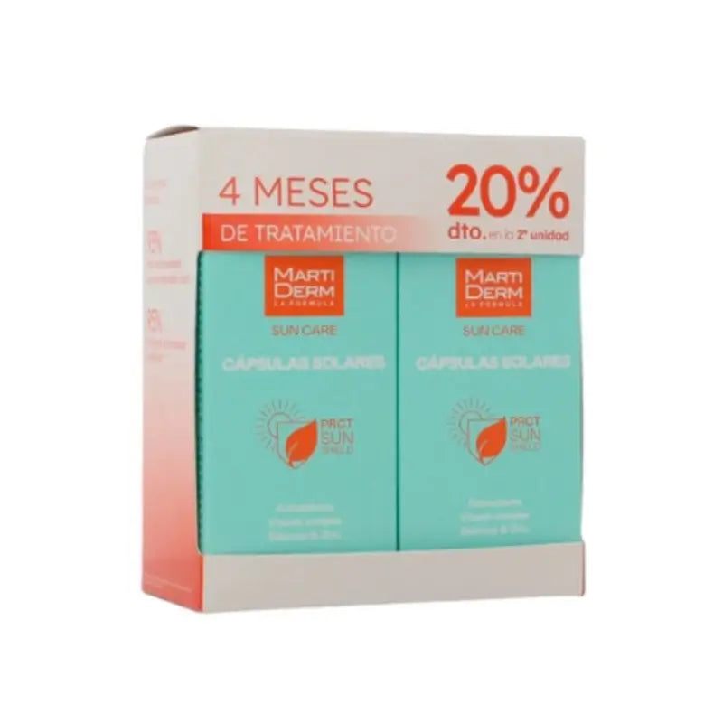 Martiderm Sun Care Duplo, 2x60 Capsules