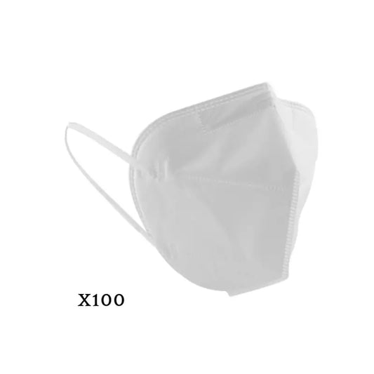 Paula Berg Ffp3 White Mask with Ce Certificate, 100 pcs.