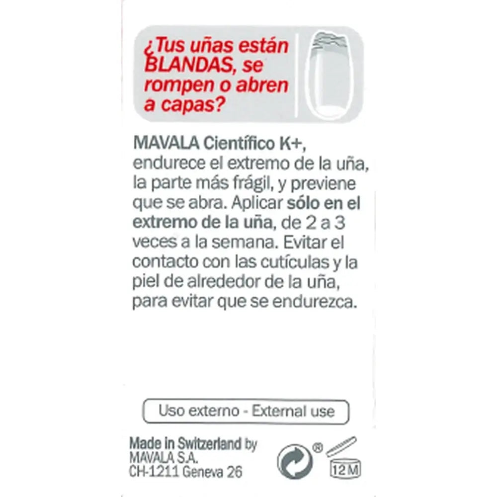 Mavala Scientific K+ Nail Hardener