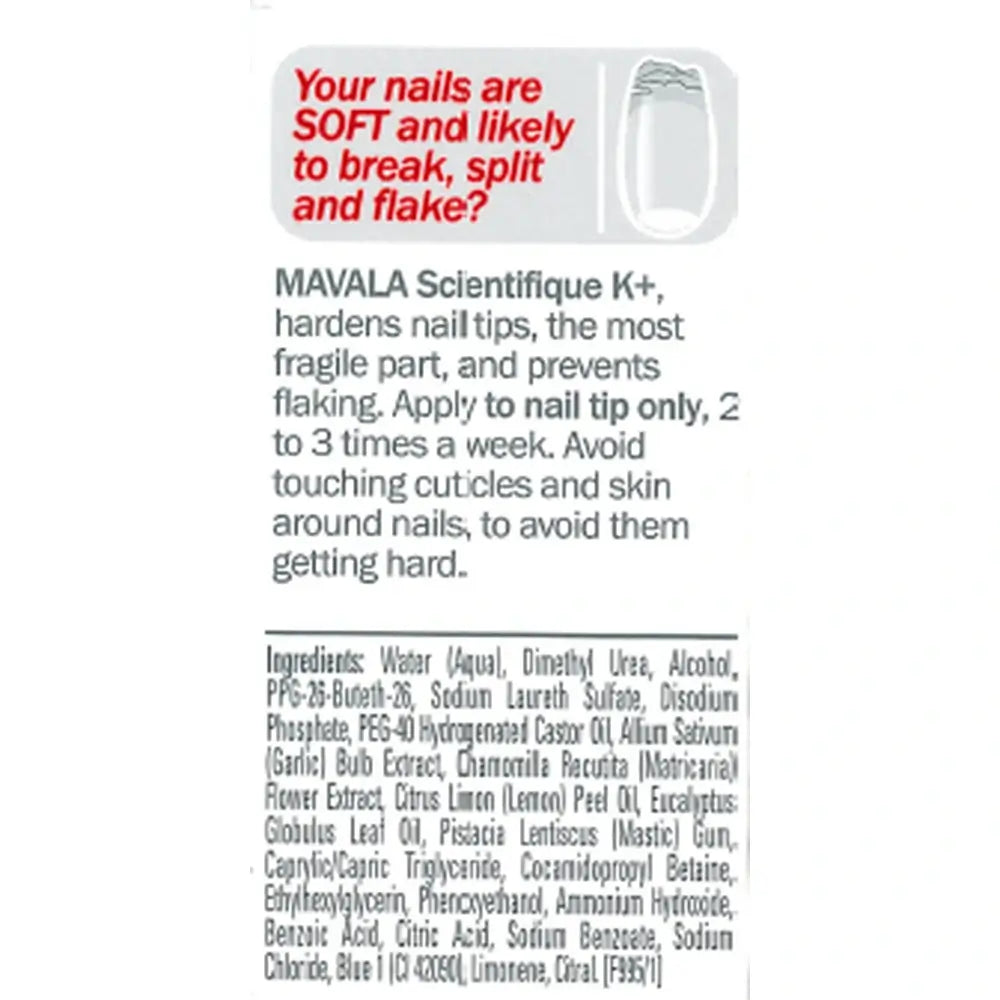 Mavala Scientific K+ Nail Hardener