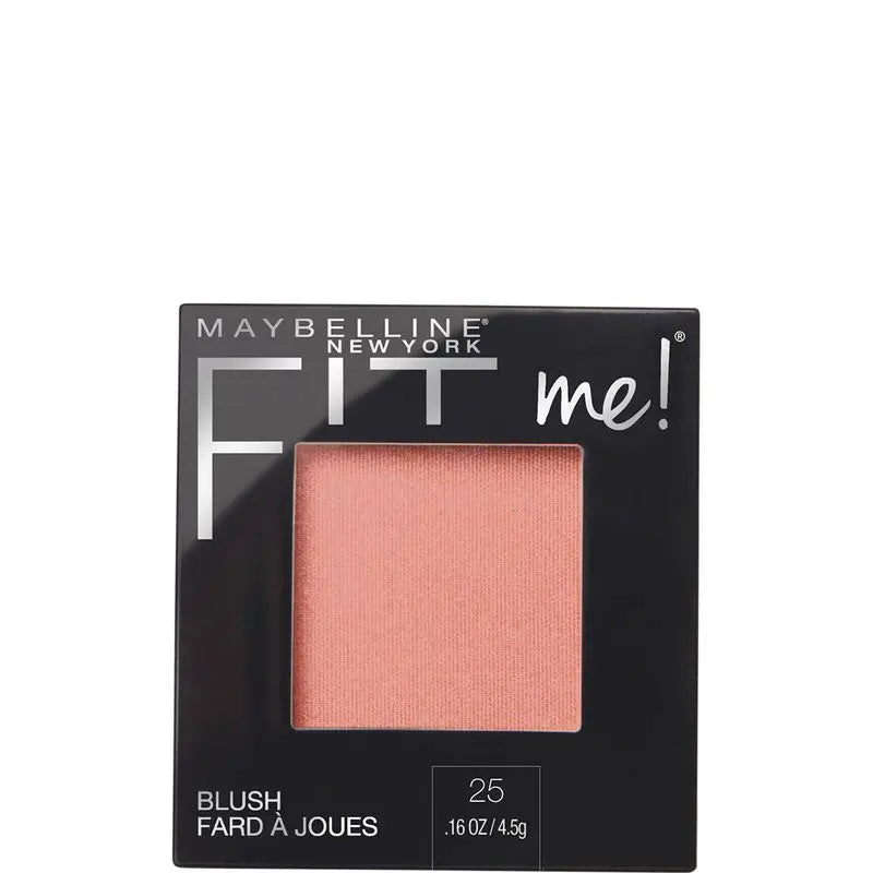 Maybelline New York Matte Powder Blush Fit Me Blush Shade 25 Pink For All Skin Types. - 5Gr