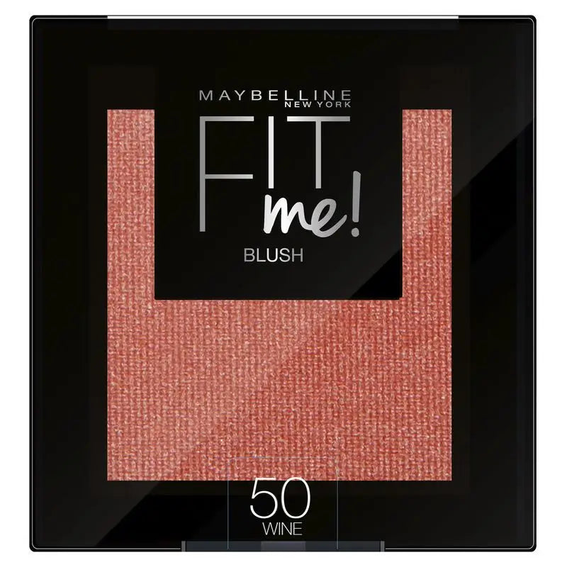 Maybelline New York Matte Powder Blush Fit Me Blush Shade 50 Wine For All Skin Types. - 5Gr