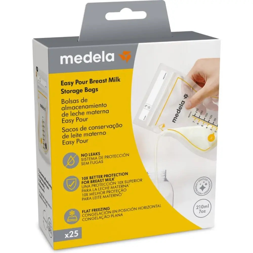 Medela Easy Pour Breast Milk Bags , 25 pcs.