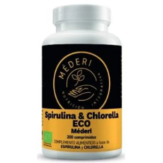 Mederi Nutricion Integrativa Espirulina-Chlorella Eco 200Comp. 