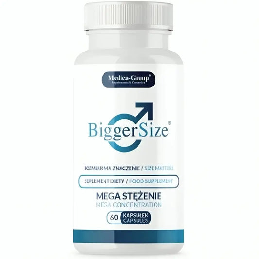 Medica Group Biggersize Natural Food Supplement To Boost Male Vitality And Energy , 60 capsules