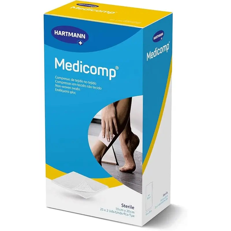 Medicomp Sterile Gauze 10x20 cm 50 units