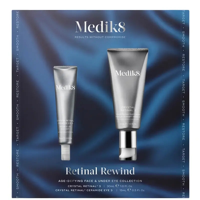 Medik8 Retinal Rewind Cyrstal Retinal 3 30Ml + Crystal Retinal Ceramide 3 15Ml