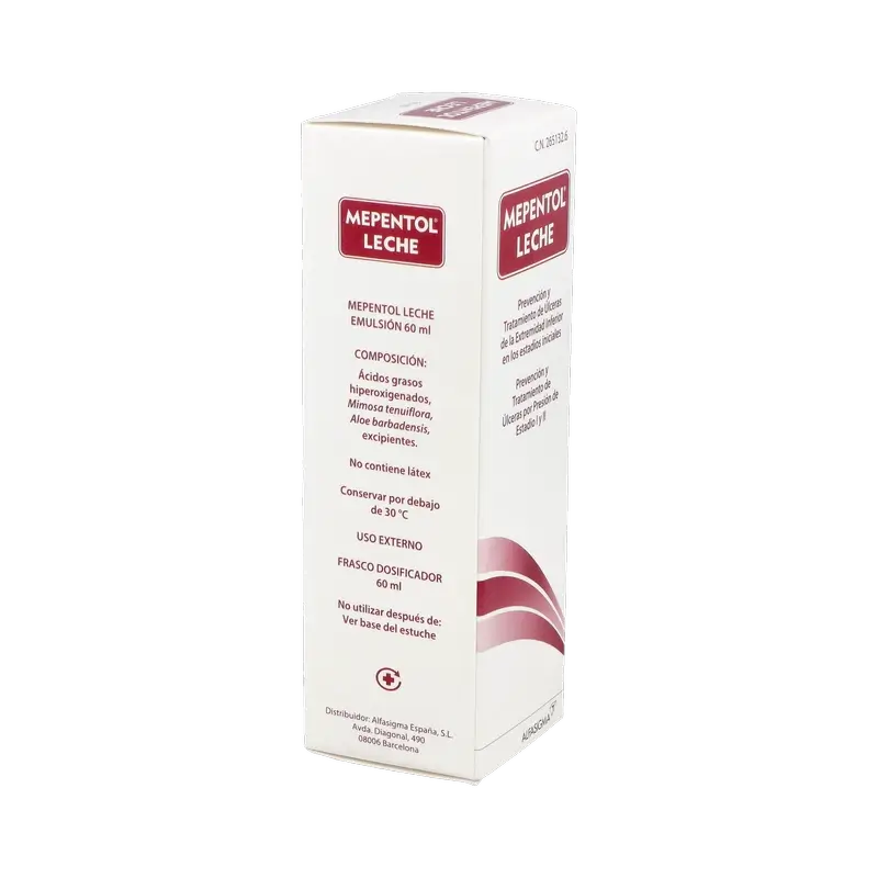 Mepentol Ulcer Milk Emulsion, 4 x 60 ml