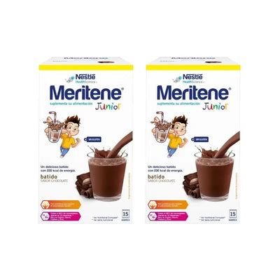 Buy Meritene Junior Chocolate Flavour Shake, 2X15 Sachets at the