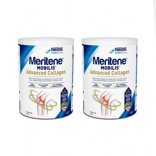 Meritene Mobilis Advanced Collagen Lemon Flavour , 2X24 Servings Of 16,6g
