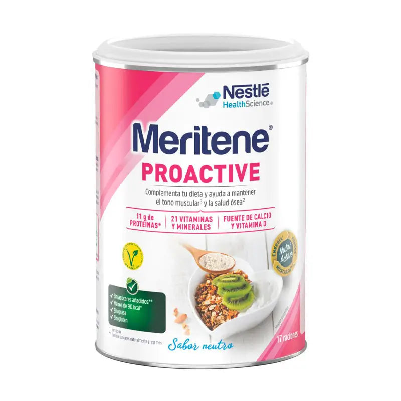 Meritene Proactive Neutral Flavour 408g pot