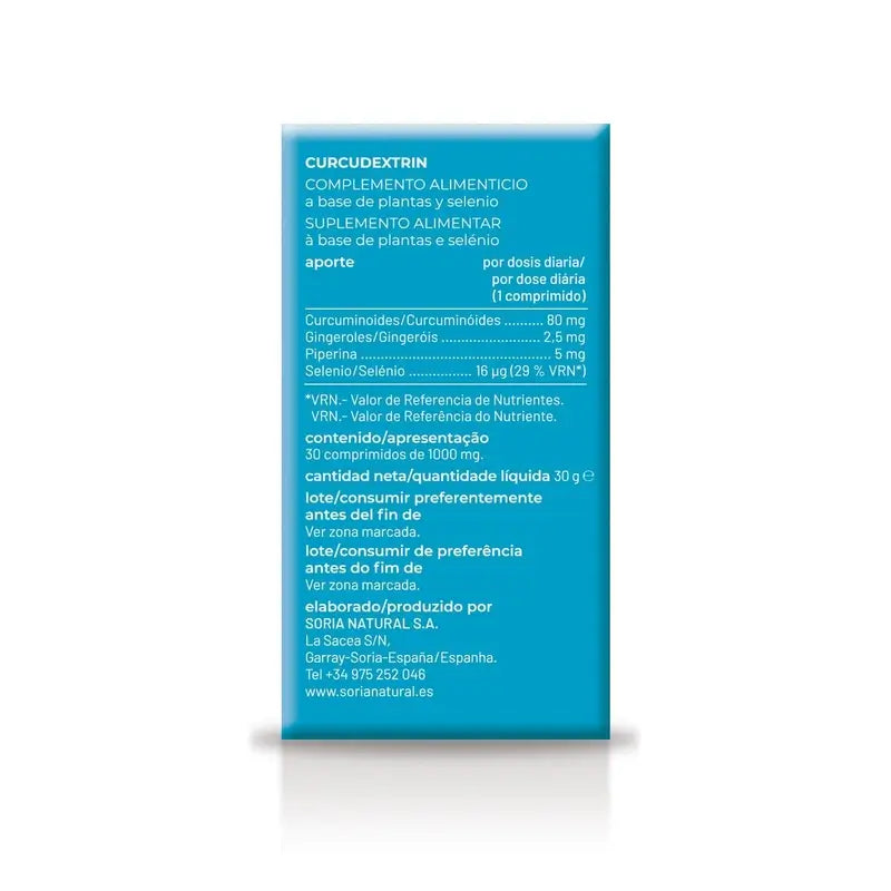 Mgdose Curcu Dextrin, 30 tablets