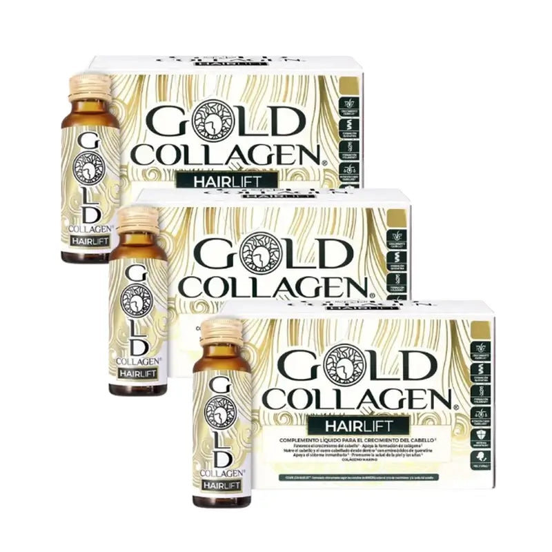 Minerva Gold Collagen Hairlift Pack 3 x 10 Units