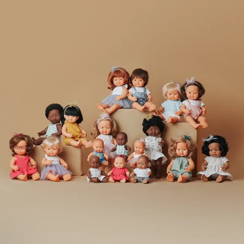 Miniland African Doll 38 Cm My Friends & Me