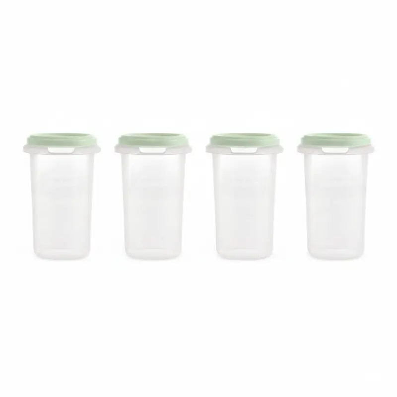 Miniland Set Of 4 Airtight Hermisized Mint 330Ml
