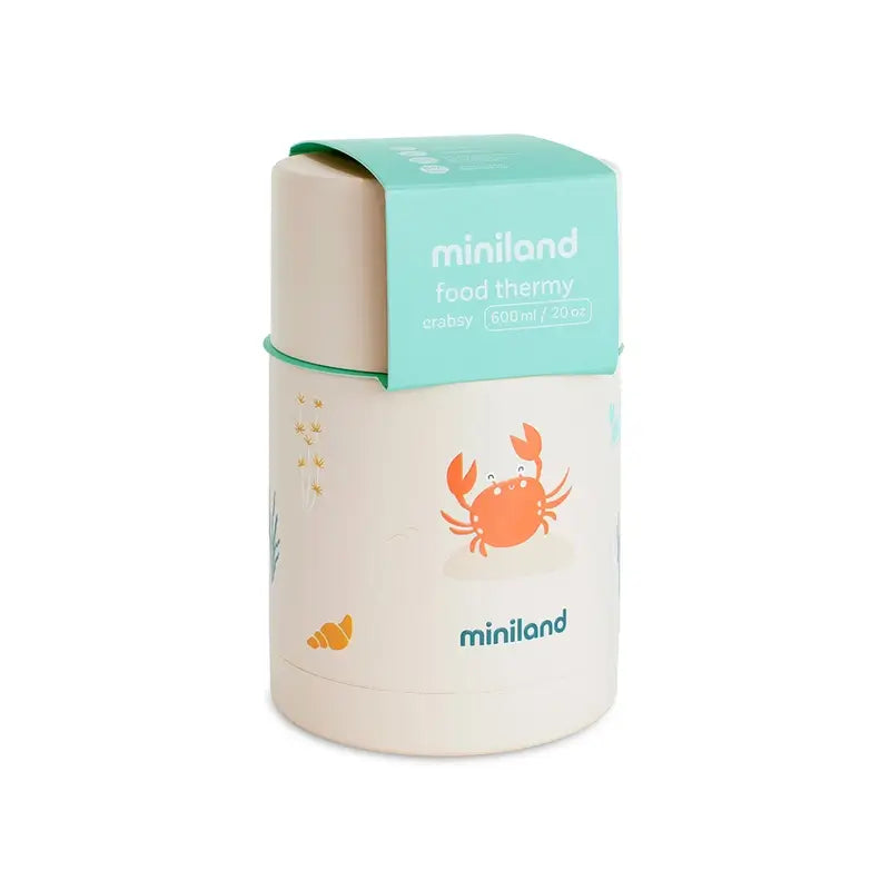 Miniland Solid Thermos 600 ml Crabsy.