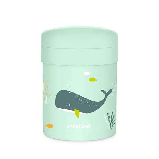 Miniland Thermos with Two Seals for Solids 700 ml Whaley