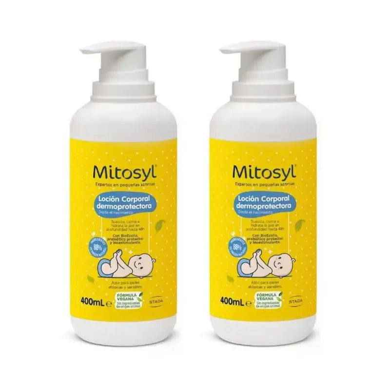 Mitosyl Baby Dermoprotective Body Lotion , 2X400 Ml